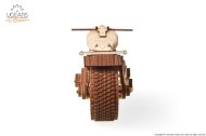 UGEARS 3D dřevěné mechanické puzzle - Motorka VM-02 (Chopper)