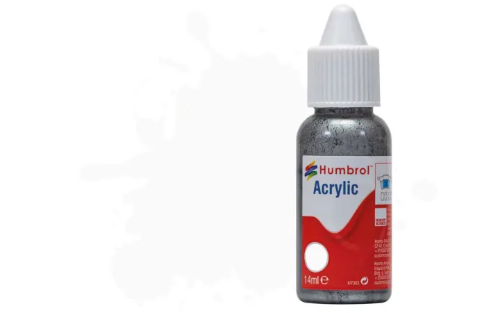 Humbrol Barva akrylová hedvábně matná - Saténový lak (Satin Varnish) - č. 135
