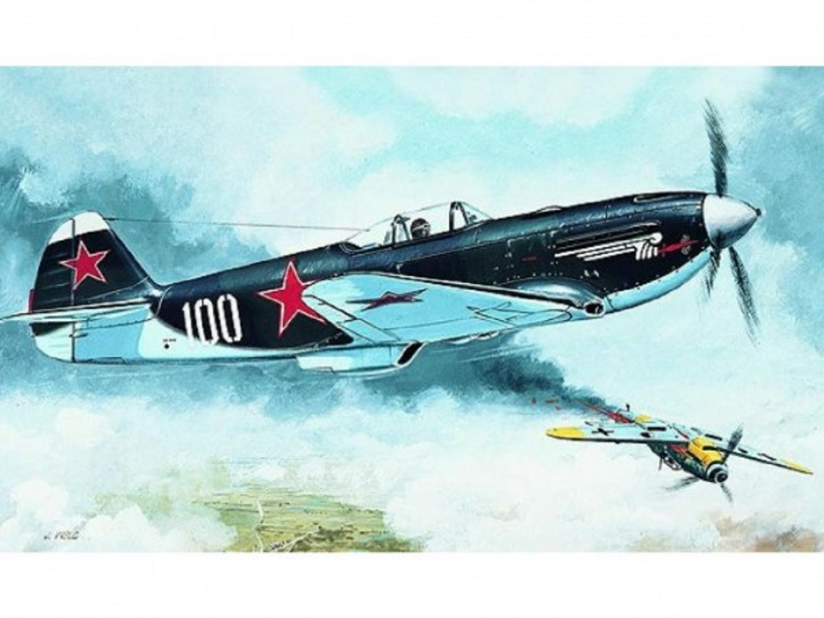 Směr Plastikový model letadla Jakovlev Jak 3