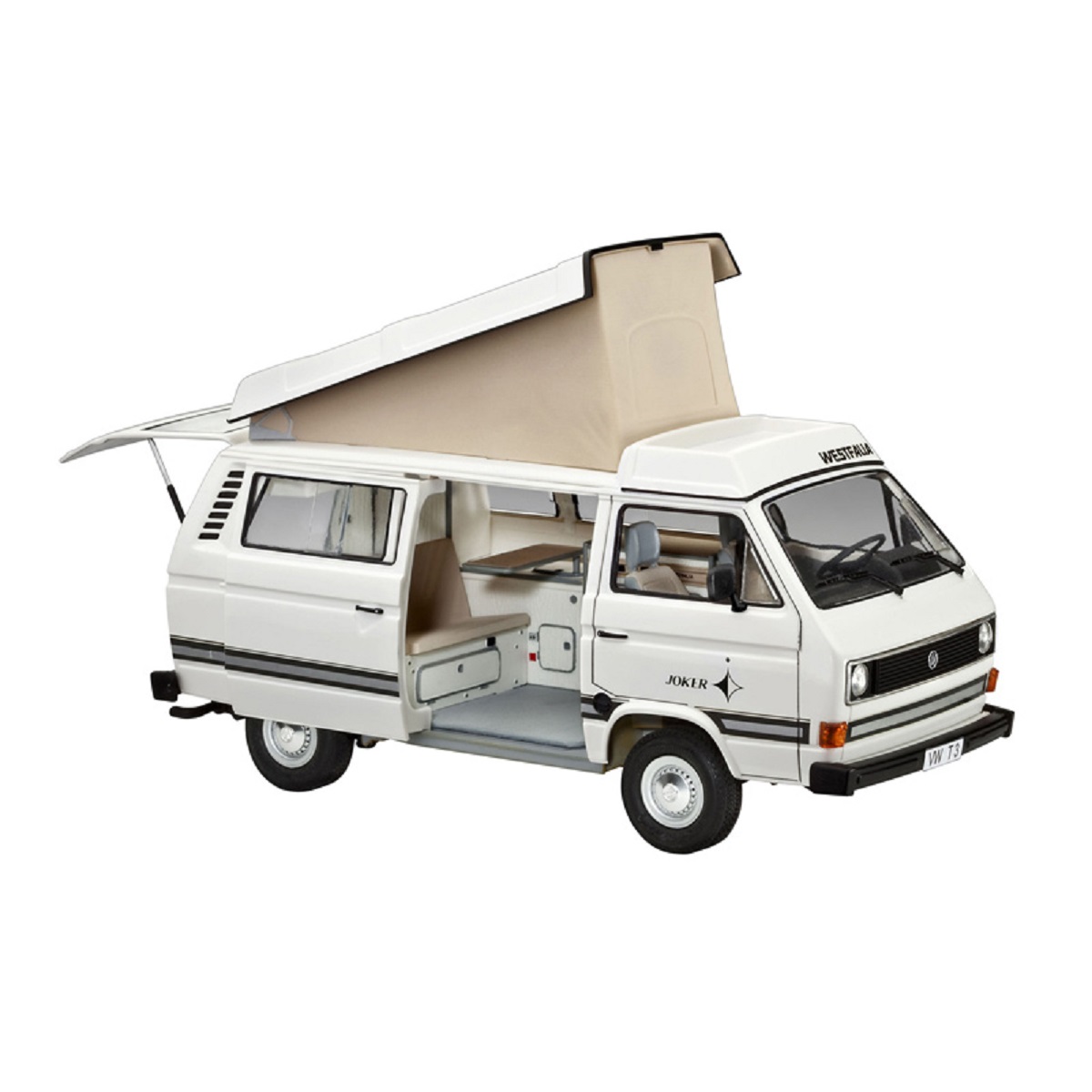 Revell Plastikový model auta VW T3 'Camper'