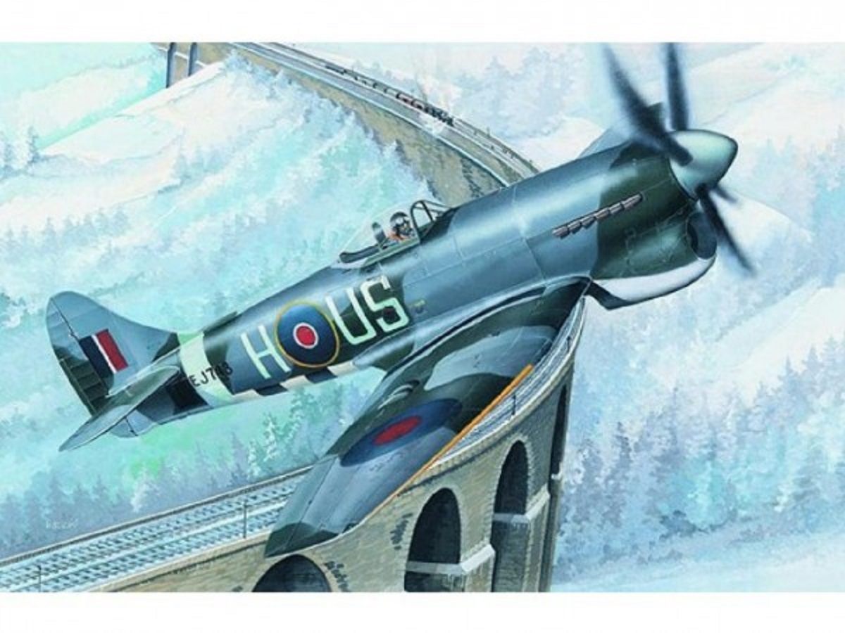 Směr Plastikový model letadla Hawker Tempest MK.V
