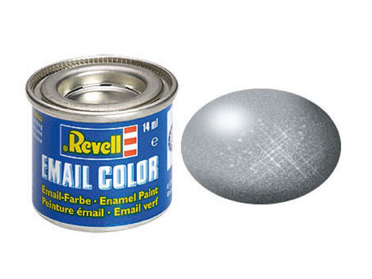 Revell Barva emailová metalická - Ocelová (Steel) - č. 91