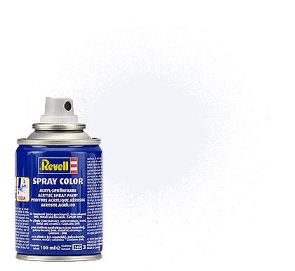 Revell Barva ve spreji akrylová matná - Bílá (White) - č. 05