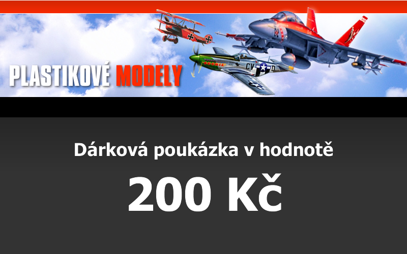 Dárková poukázka 200,- Kč
