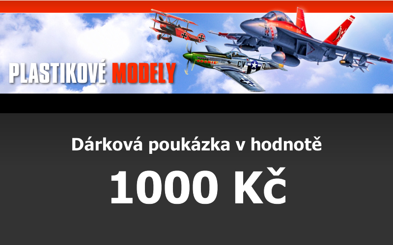 Dárková poukázka 1000,- Kč